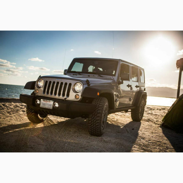 Baja Designs Squadron R Sport Jeep JK Wrangler Fog Pocket Kit 07-17