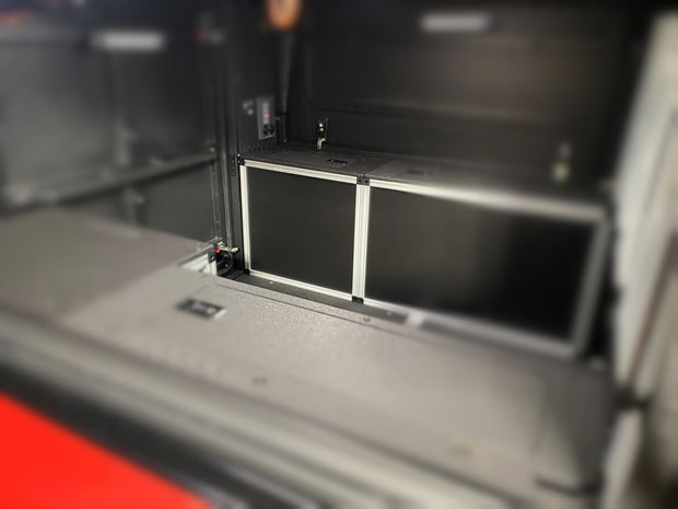 ALU-CAB CANOPY CAMPER VERSION 2.0 REAR UTILITY CABINET - CHEVY COLORADO / GMC CANYON 2015-PRESENT