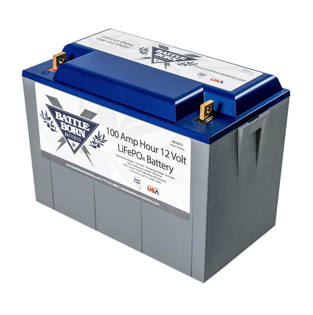 BATTLE BORN 100 Ah 12V LiFePO4 Deep Cycle Battery