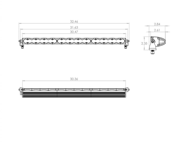 Baja Designs S8 Straight LED Bar 30