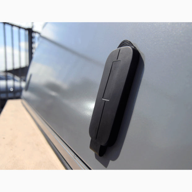 ALU-CAB PUSH BUTTON LOCK COVER (SOLD EACH)