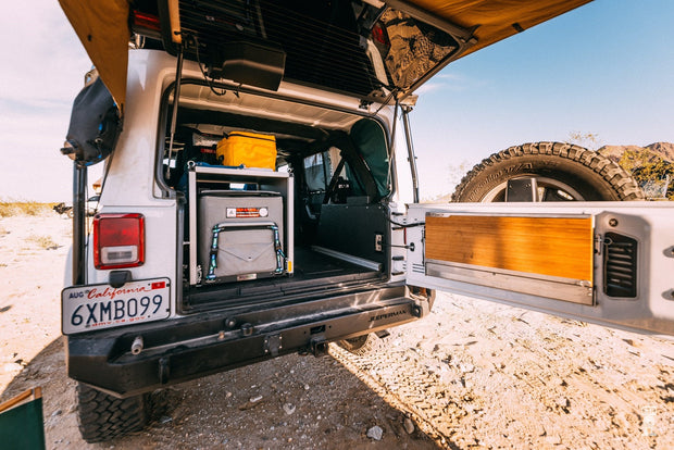 Goose Gear Jeep Wrangler JK Unlimited Side Cubbies for 2007-2018 4 Door Jeeps