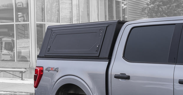 ALU-CAB CONTOUR CANOPY FORD F150 5.5' (2021+) BLACK