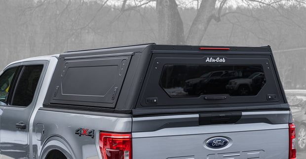 ALU-CAB CONTOUR CANOPY FORD F150 5.5' (2021+) BLACK