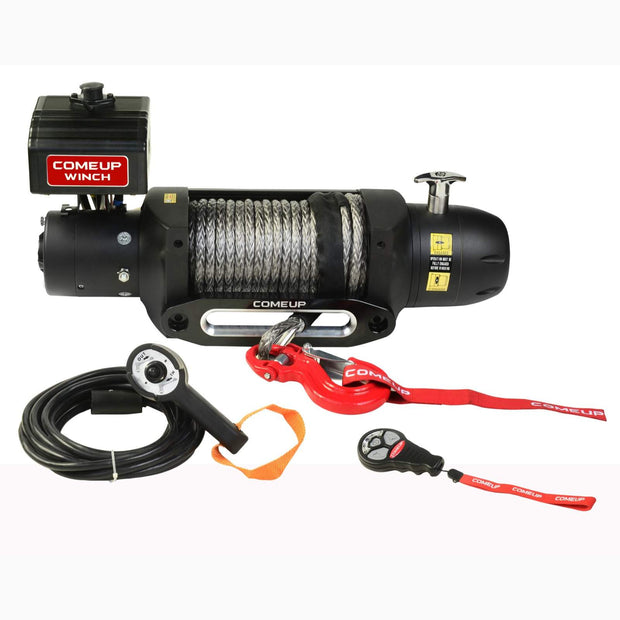 COMEUP SEAL GEN2 9.5RS 12 VOLT WINCH WITH SYNTHETIC ROPE AND WIRELESS REMOTE