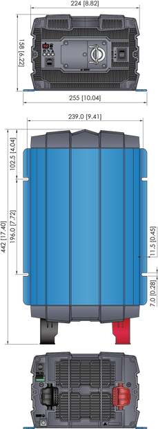 COTEK 3000W PURE SINE WAVE INVERTER