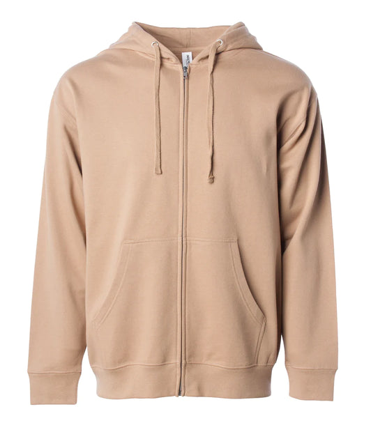 ZIP HOODIE 10 YEAR ANNIVERSARY SANDSTONE